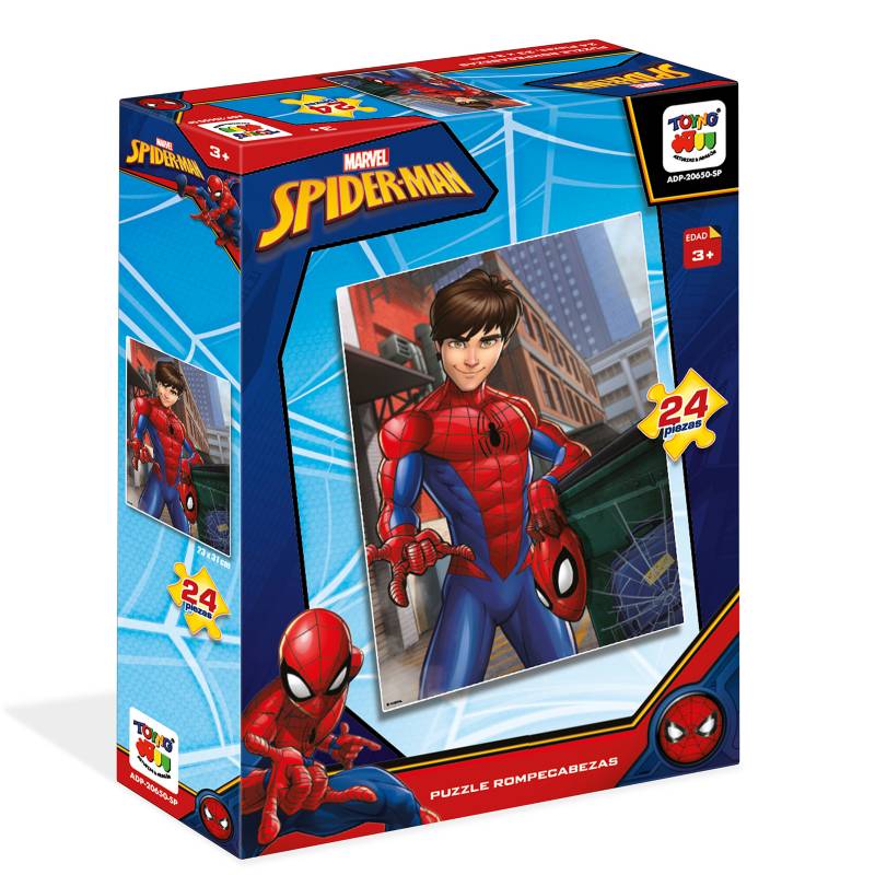 SPIDERMAN - Rompecabezas 24 Pzas Spider-Man