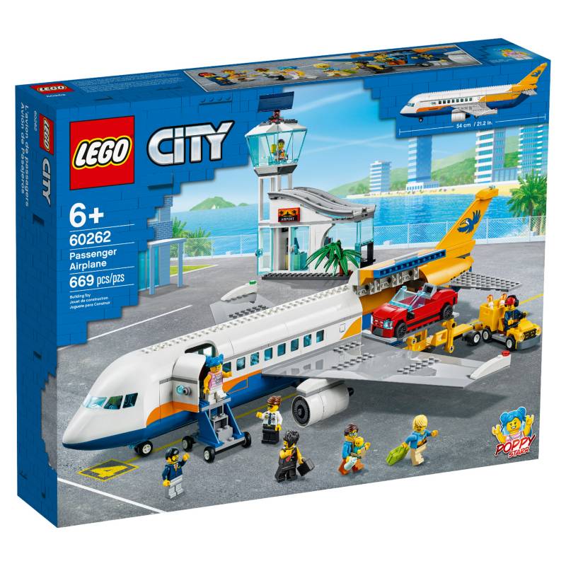 LEGO - Lego 60262 Avión de Pasajeros