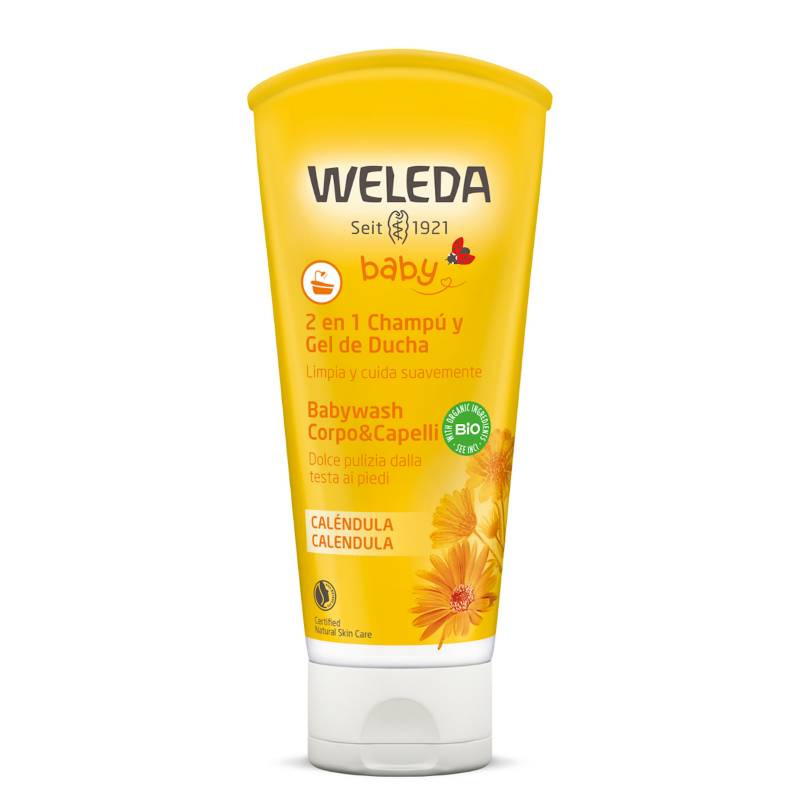 WELEDA - Shampoo y Gel de Ducha de Caléndula 