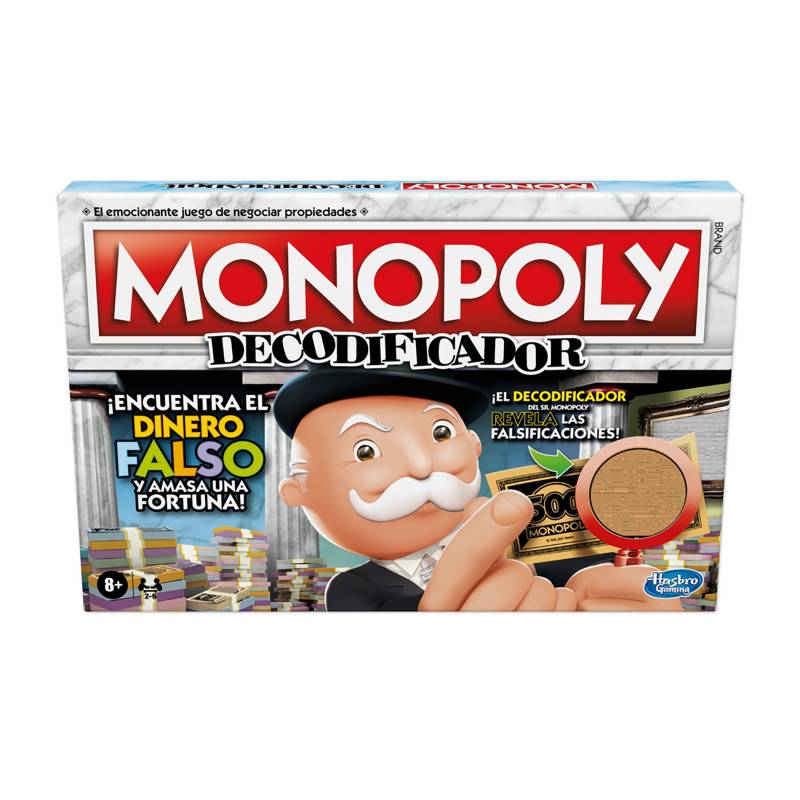 MONOPOLY - Juego de Mesa Monopoly Decodificador