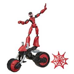 MARVEL - Figura de Acción Spider Man Rider Bend And Flex