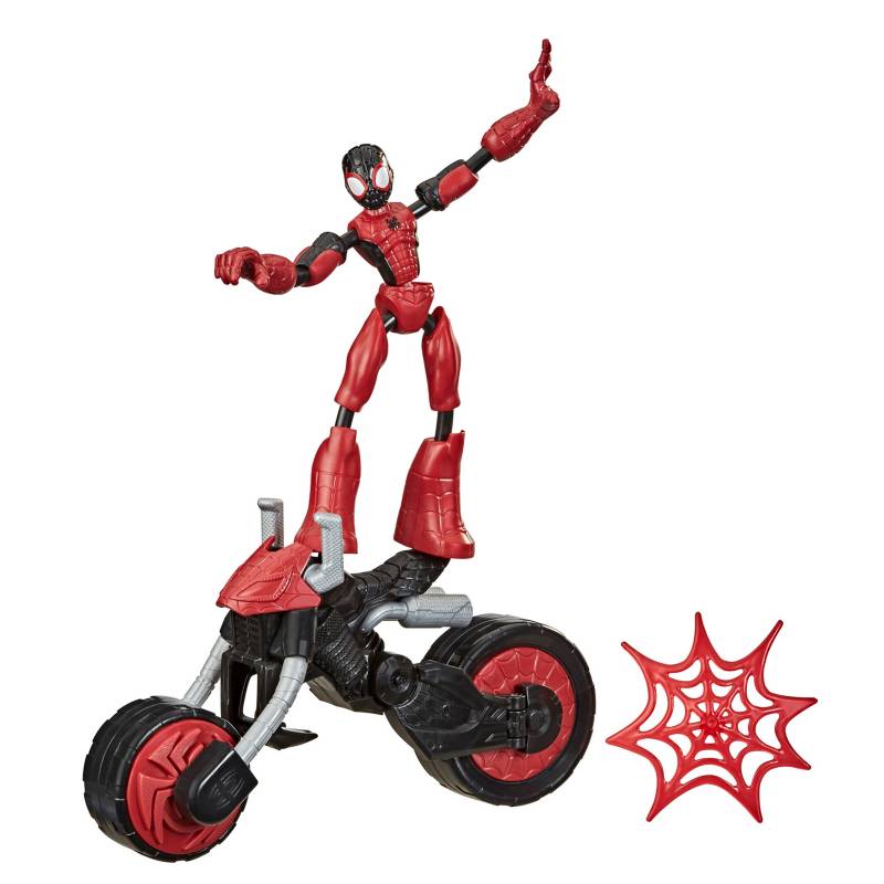 SPIDER-MAN - Figura de Acción Spider Man Rider Bend And Flex