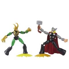AVENGERS - Figura de Acción Thor Vs. Loki Bend And Flex