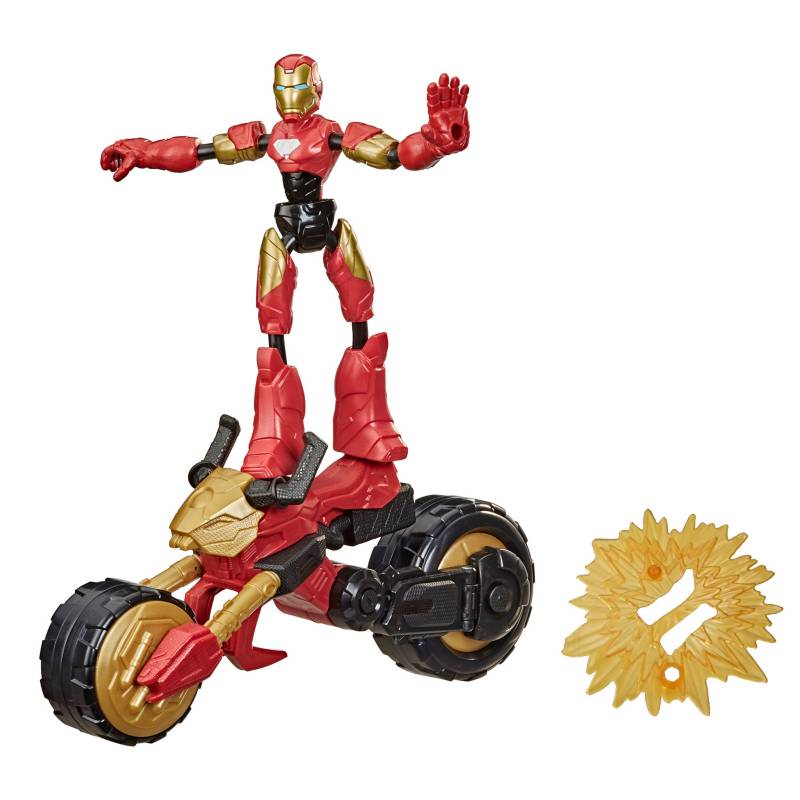 AVENGERS - Figura de Acción Iron Man Rider Bend And Flex