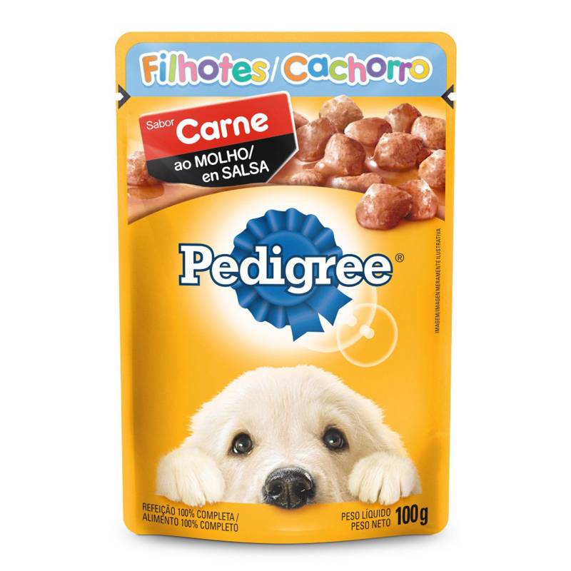 PEDIGREE - Alimento Pedigree Pouch Cachorro Carne 100gr  