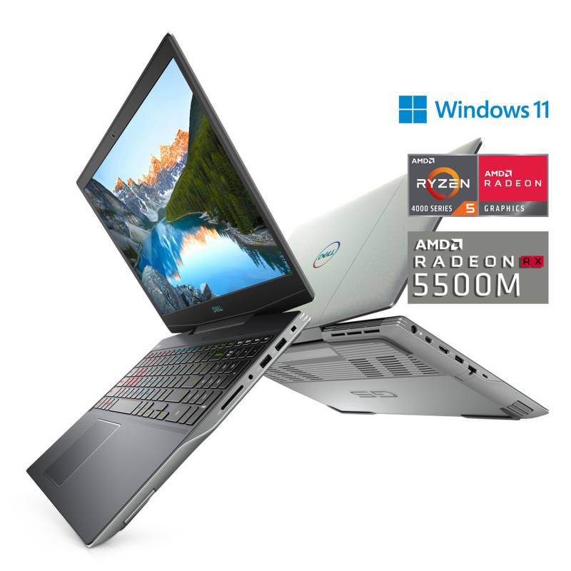 DELL - Laptop Gamer Dell G515.6"  RYZEN 5 8GB RAM 512GB SSD + 6GB VIDEO RADEON RX 5600M