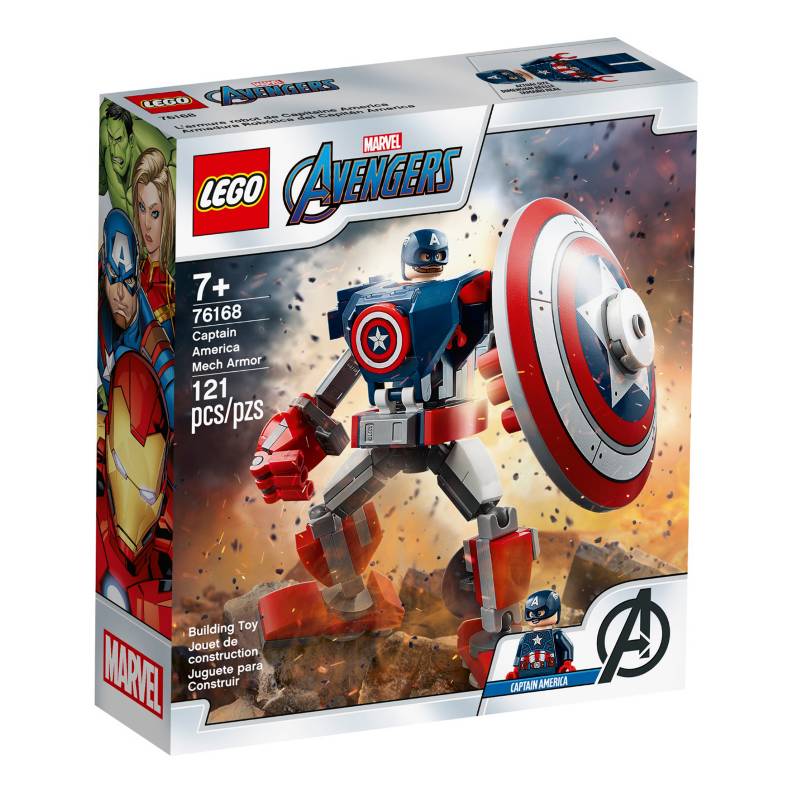 LEGO - Armadura Robótica Del Capitán América