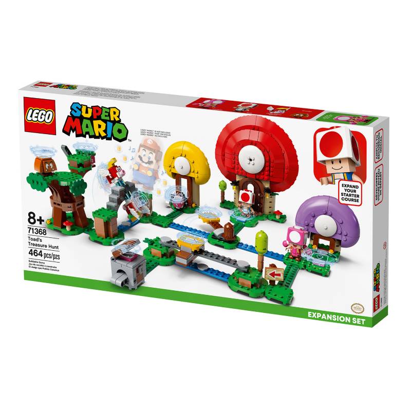 LEGO - Lego 71368 Set Expansión Caza Del Tesoro de Toad