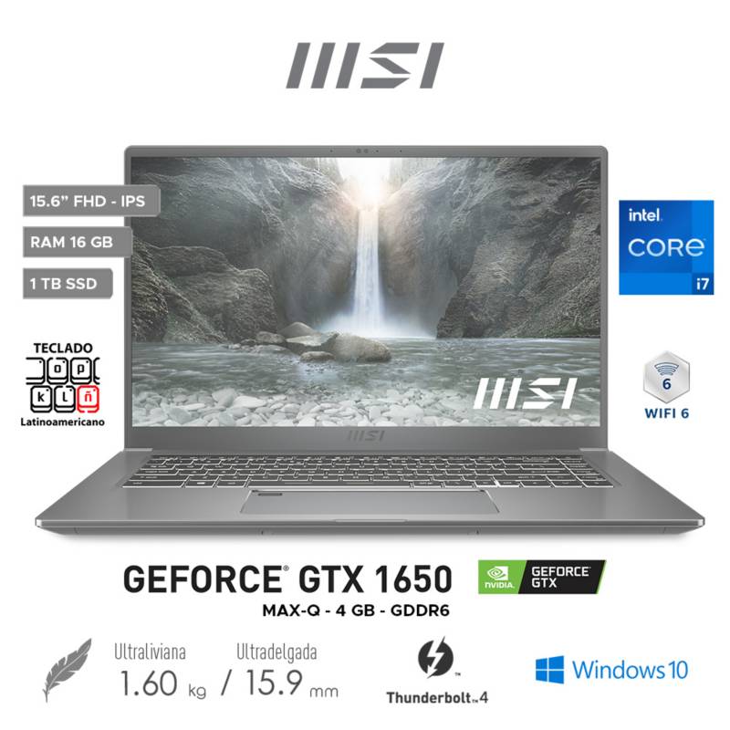 MSI - Laptop Gamer Prestige 15 A11SCX