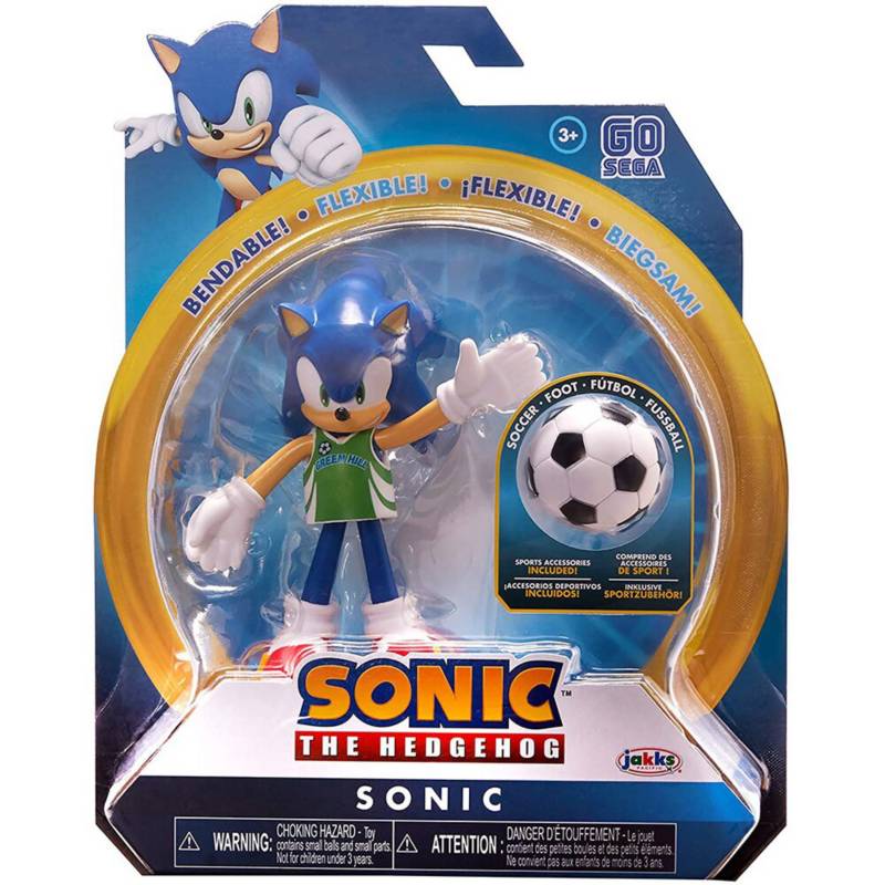 JAKKS PACIFIC - Figura Sonic con accesorio deportivo