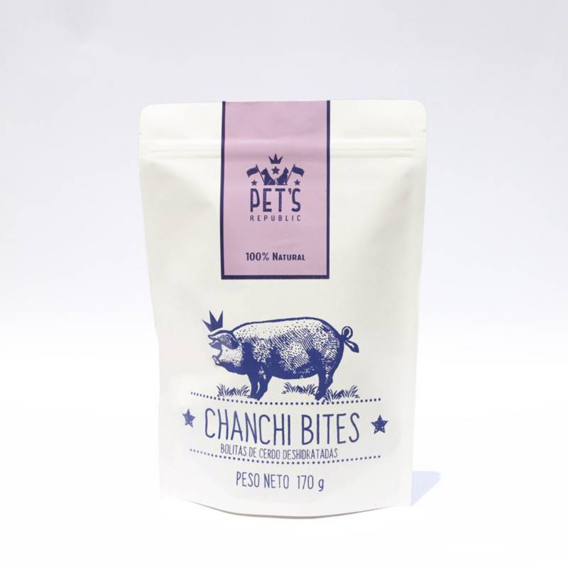 PETS REPUBLIC - Snacks para perros Chanchi Bites 170g