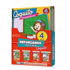 COQUITO - Pack Reforzando en Casa 4 Años
