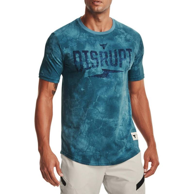UNDER ARMOUR - Polo Project Rock Disrupt SS Training Hombre 
