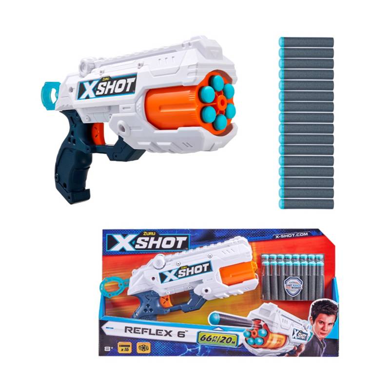 X-SHOT - Lanzador De Dardos Reflex 6