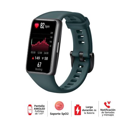 Huawei band 6 forest green обзор