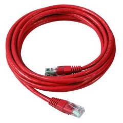 3M - Cable de Red UTP CAT 6 Rojo 3met VOL-6ULB-L3-R