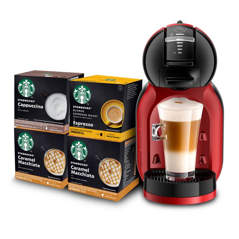 NESCAFE DOLCE GUSTO - Nng Pack Minime + 48 Cap Sbux