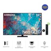 SAMSUNG - Televisor Samsung Smart TV 55" Neo QLED 4K Mini LED QN55QN85AAGXPE (2021)
