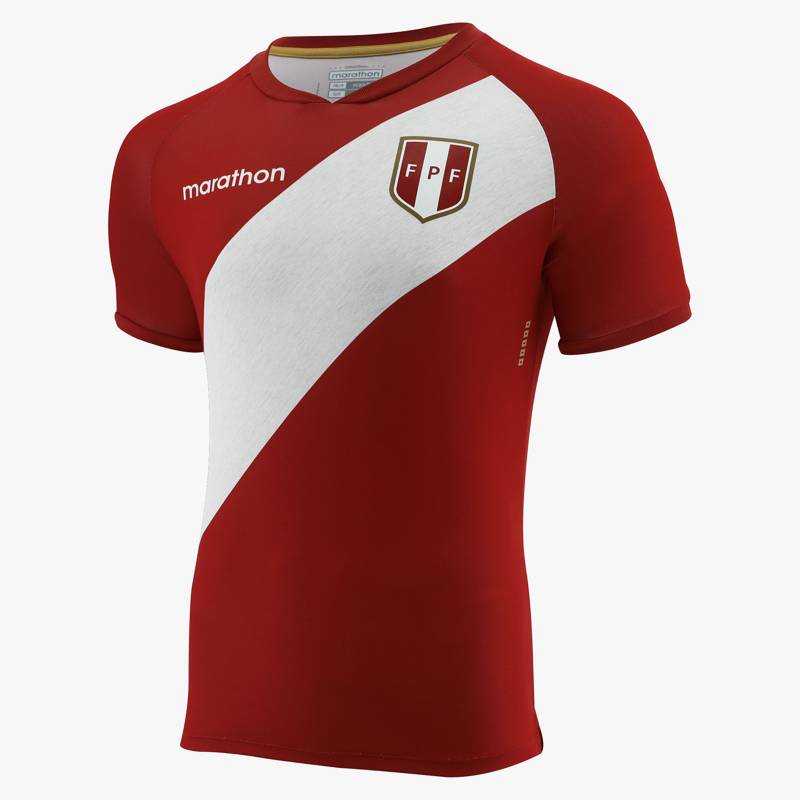 MARATHON SPORTS - Camiseta Deportiva FPF Elim Hinchada Fútbol Hombre