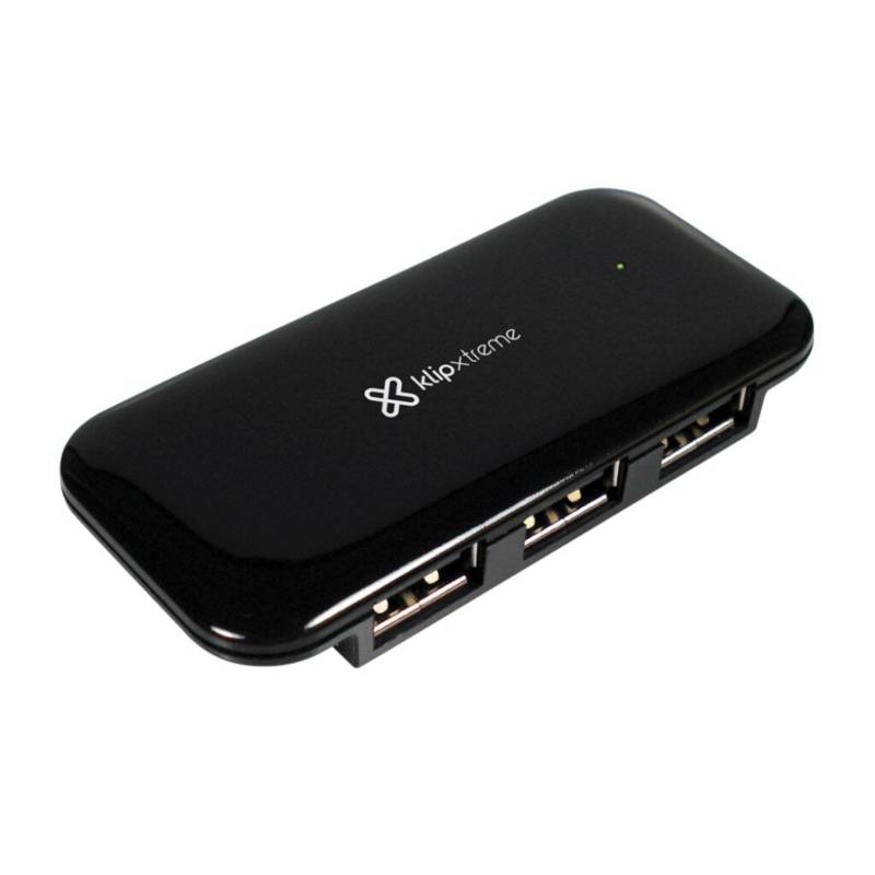 KLIP XTREME - Hub USB de 4 puertos Alta Velocidad KUH-190B