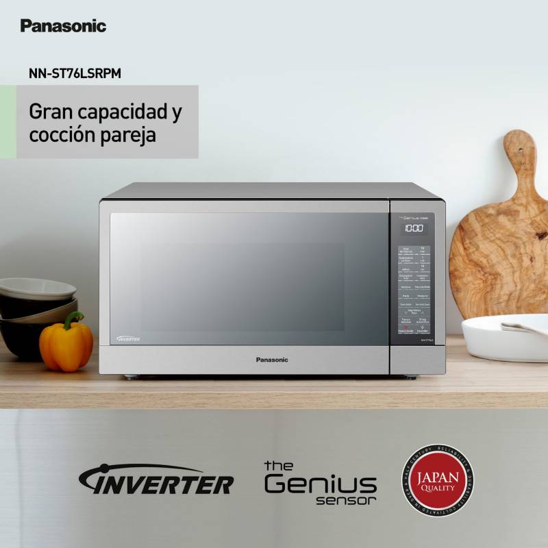 Horno Microondas Panasonic 27L NN-SF564MRPM