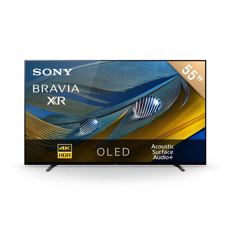 SONY - Televisor Sony 55" OLED 4K Ultra HD Google TV BRAVIA XR-55A80J