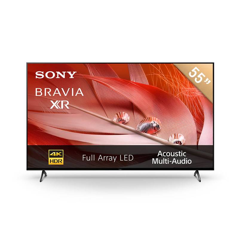 SONY - Televisor Sony 55" 4K Ultra HD Google TV Smart TV Full Aray LED XR-55X90J