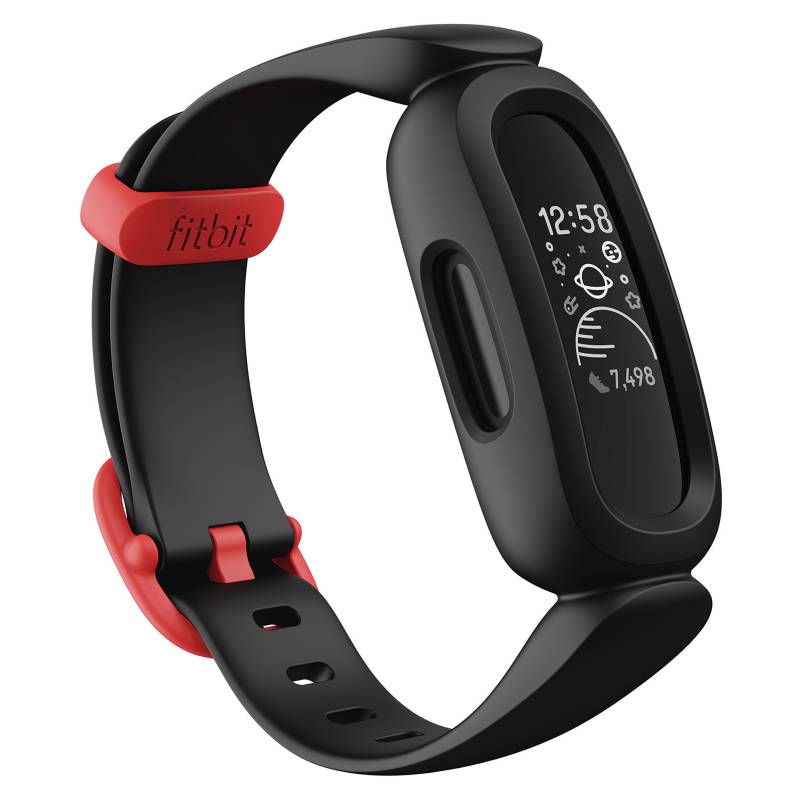 FITBIT - Ace 3  Black and Red