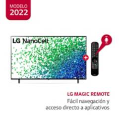 LG - Televisor 55" LG NanoCell 4K Ultra HD ThinQ AI 55NANO80SPA (2021)