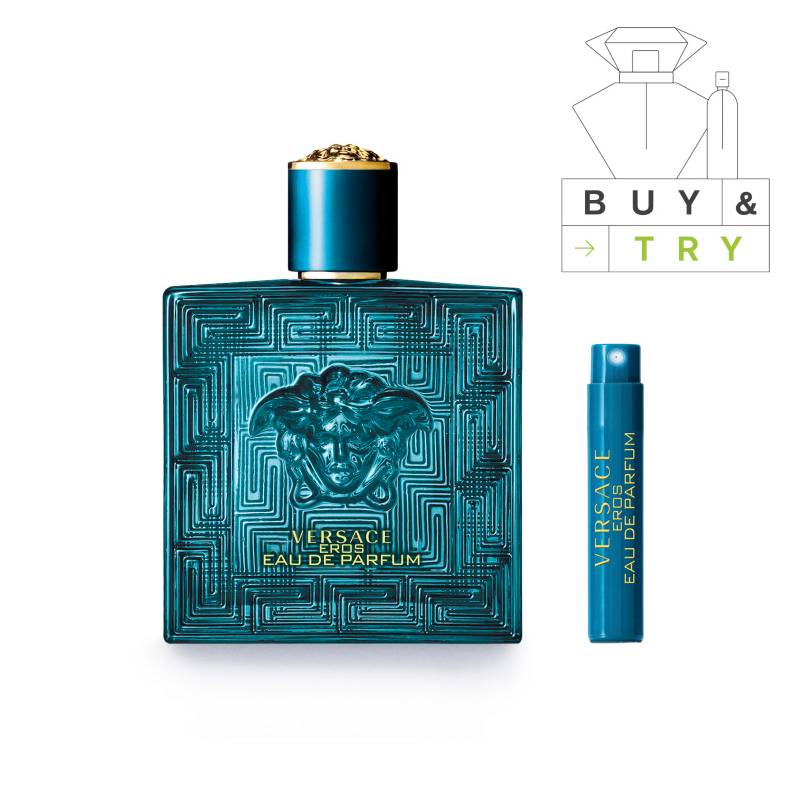 VERSACE - Try&Buy Eros Eau de Parfum 100 ml + Sample