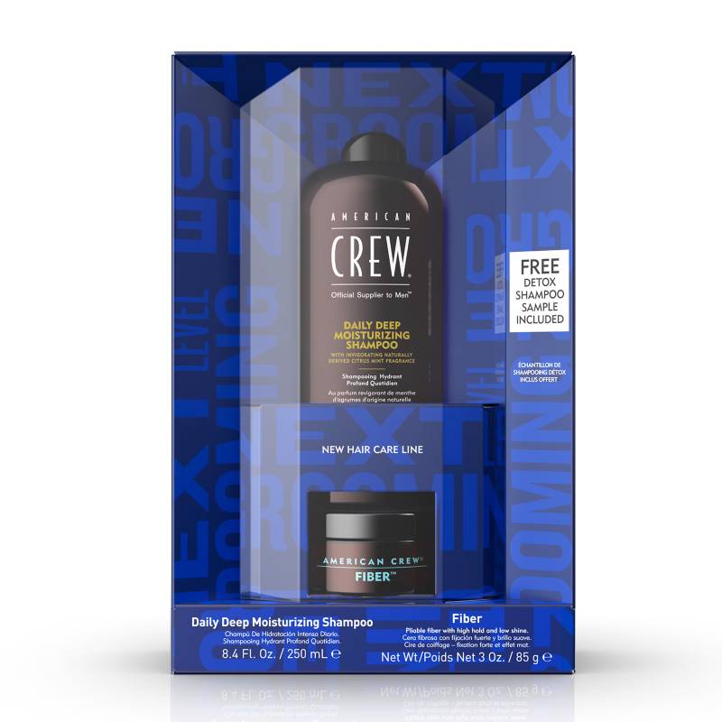 AMERICAN CREW - A. Crew Next Level Fiber + Shampoo Daily Moisturizing