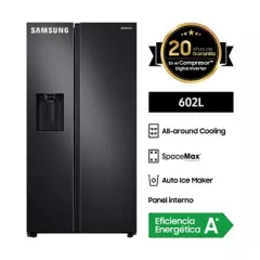 SAMSUNG - Refrigeradora Samsung Side by Side 602Lt RS60T5200B1