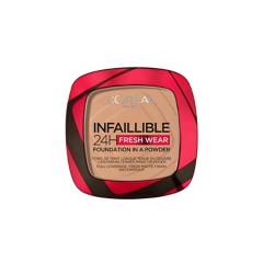 LOREAL - Polvos Compactos Infallible 24H Fresh Wear Tono Sand 9g L'Oréal Paris Maquillaje