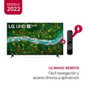 LG - Televisor 50" LG UHD 4K Ultra HD ThinQ AI 50UP7750PSB (2021)