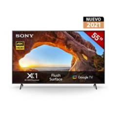SONY - Televisor 55'' 4K UHD Sony KD-55X85J HDR Google TV Smart TV LED Bravia