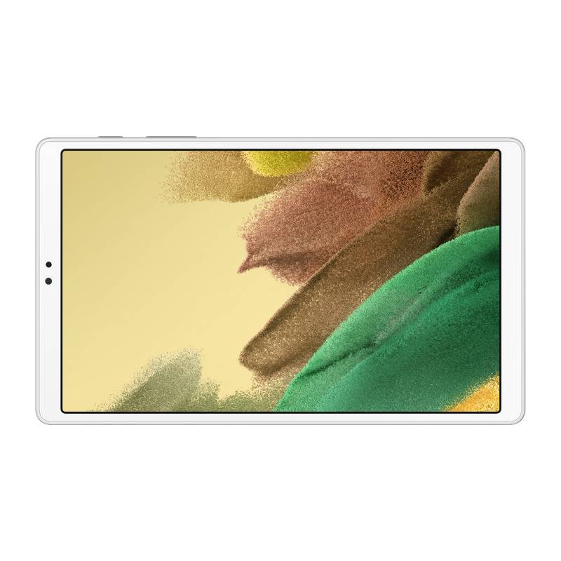 SAMSUNG - Galaxy Tab A7 Lite Silver WIFI + Book Cover