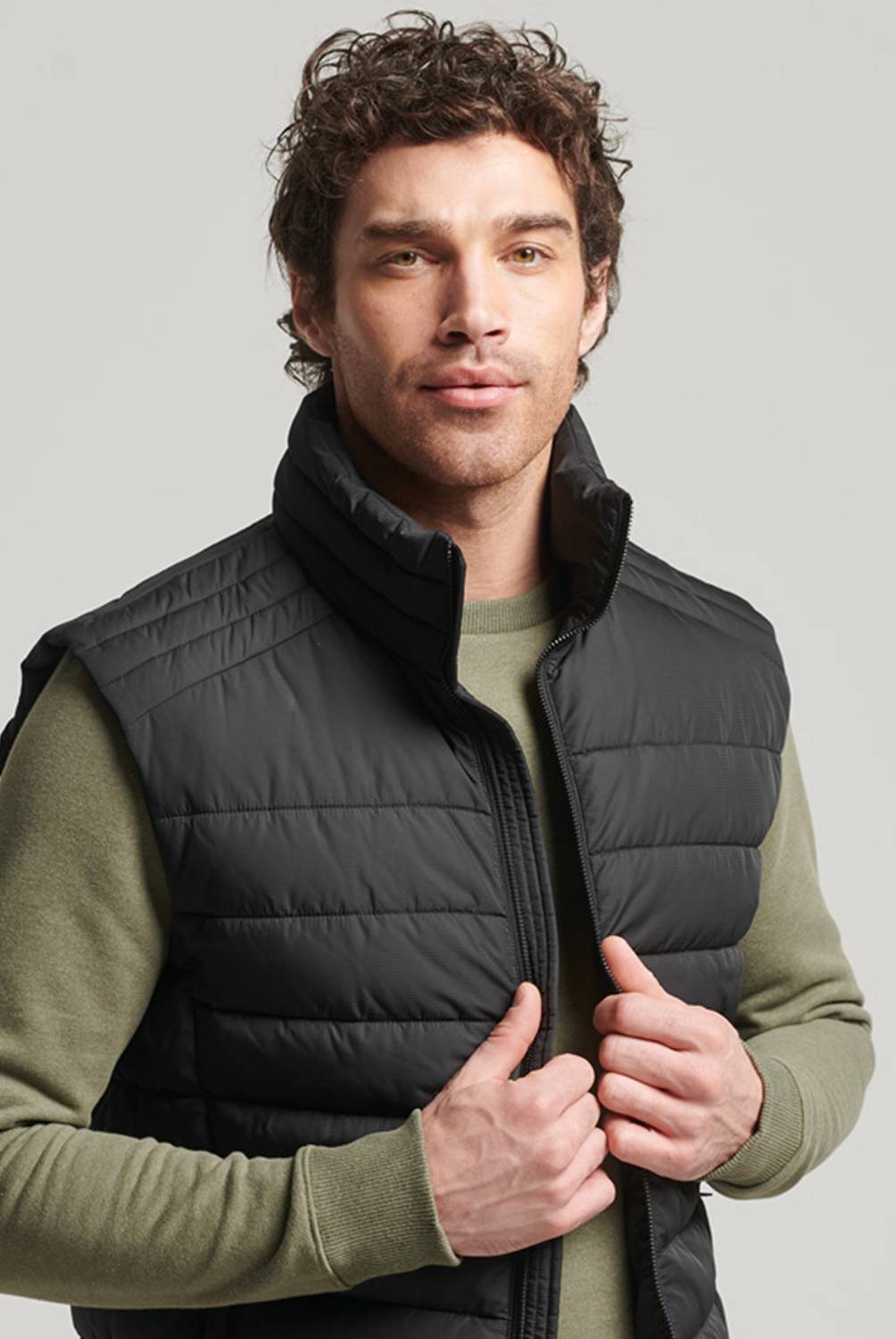 SUPERDRY - Chaleco Hombre