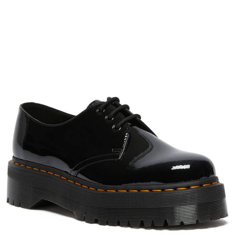 DR MARTENS - Zapatos casuales Mujer cuero Dr.Martens 1461 Quad Patent Lamper