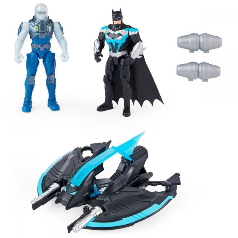 BATMAN - Vehículo Batman Batwing c/Figuras de 10cm