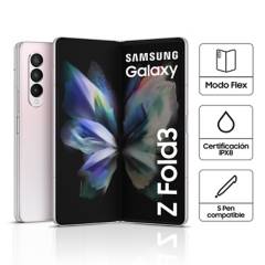 SAMSUNG - Galaxy Z Fold 3 256GB 12GB Plata