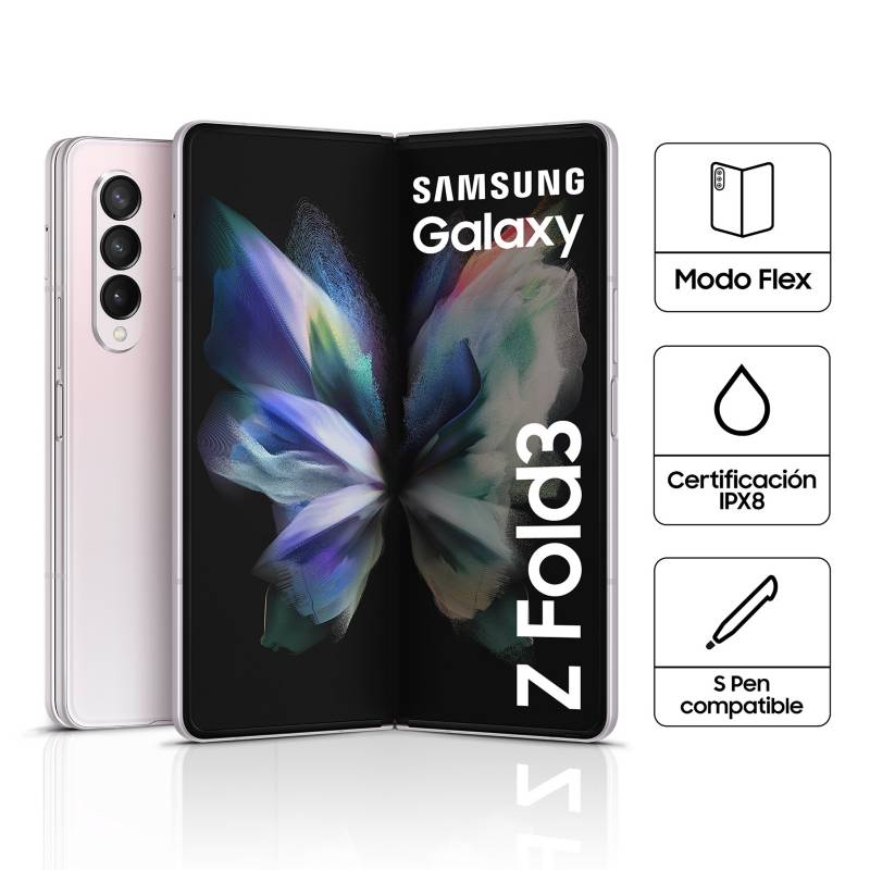 SAMSUNG - Galaxy Z Fold 3 256GB Plata