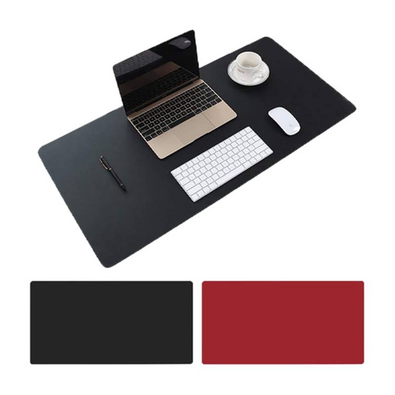 TG EQUIPMENT - Desk Pad Negro/Rojo 80x40