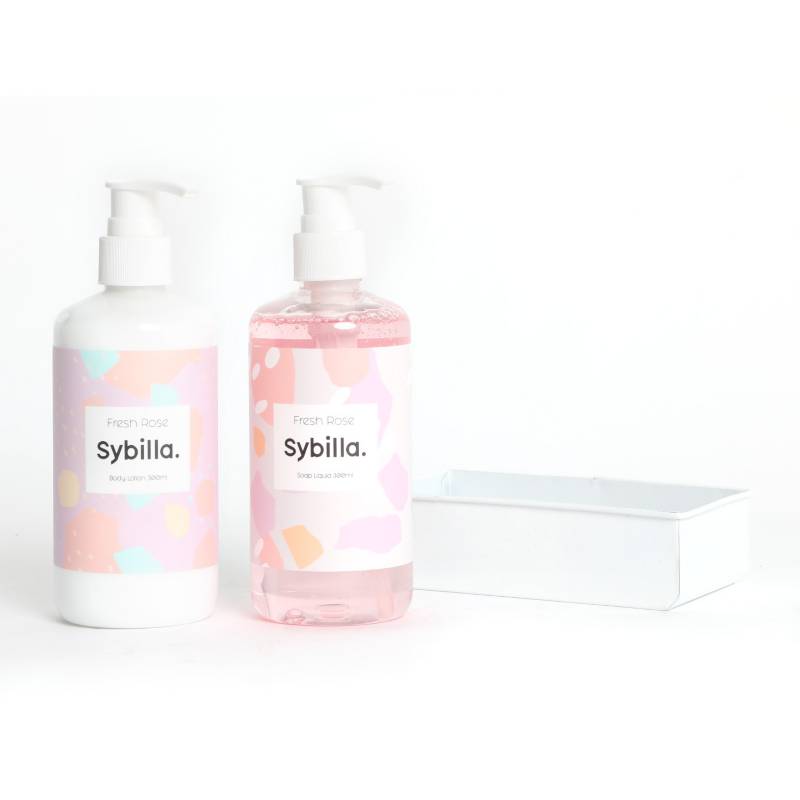 SYBILLA - Pack Duo Fresh Rose (Body Lotion + Liquid Soap)