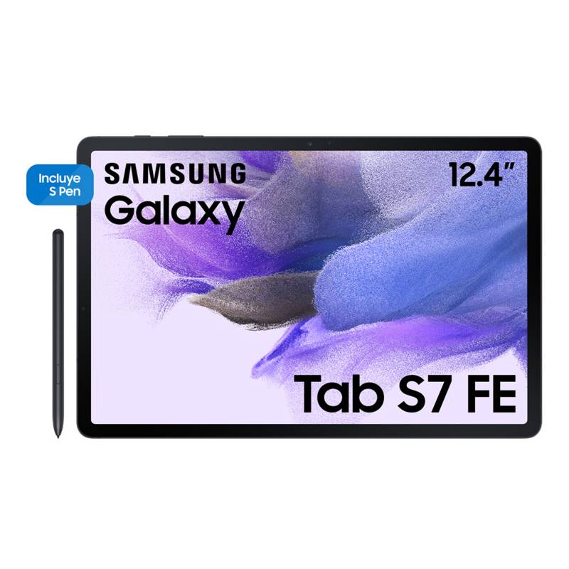 SAMSUNG - Tablet Galaxy S7 FE 12.4'' 4GB 64GB WIFI Black + S-Pen