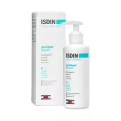 ISDIN - ISDIN Acniben Repair Limpiador Facial Suave 180ML - Emulsión limpiadora pieles bajo tratamientos antiacneicos