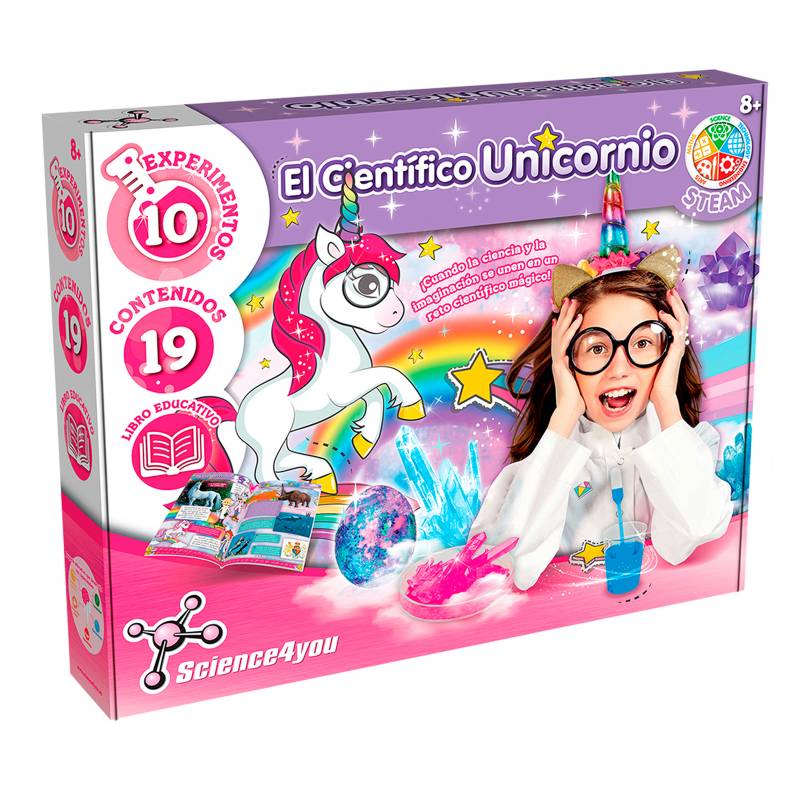 SCIENCE 4U - Kit Ciencia De Unicornios