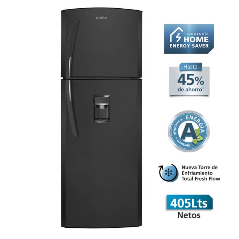 MABE - Refrigeradora No frost 405 Lts Netos Grafito Mabe - RMP420FLPG1