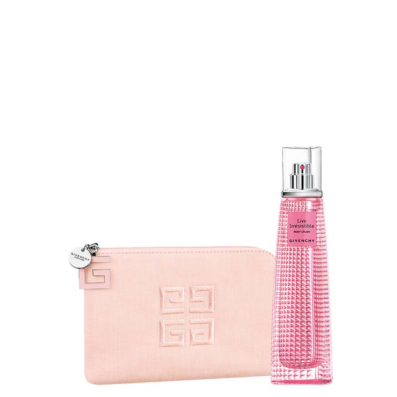 GIVENCHY - Perfume de Mujer Irresistible Rosy Crush Eau de Parfum 75 ml + Neceser Givenchy 