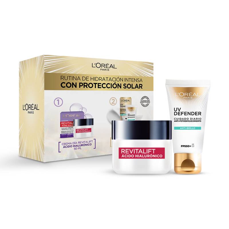  - Pack Hialurónico Día + UV Defender