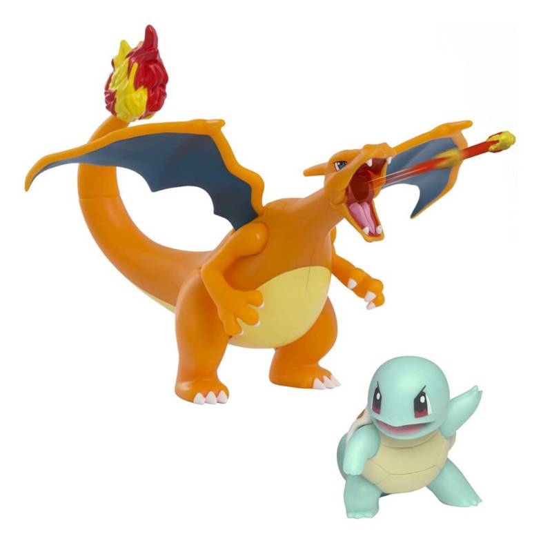 POKEMON - Pack Charizard + Squirtle